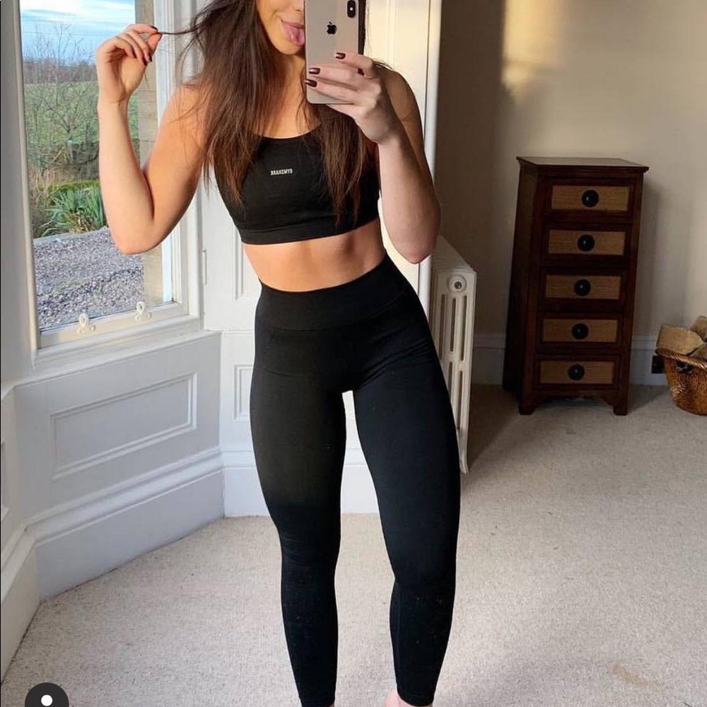Gymshark Black High Waister Flex Leggings